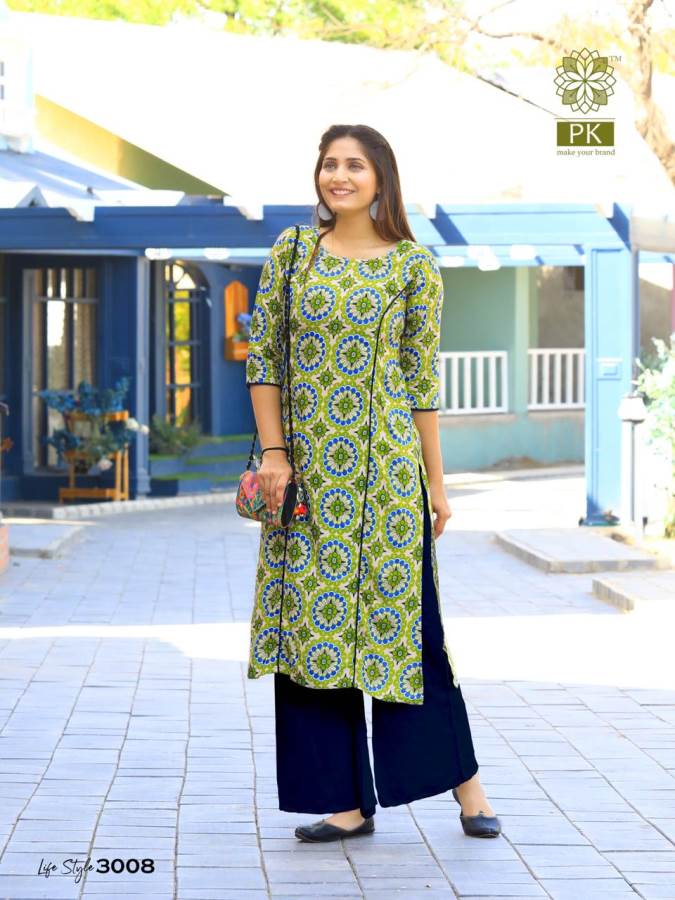 Aradhna Lifestyle 3 Heavy Rayon Casual Wear Kurti Collection